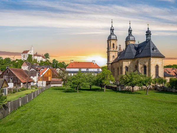 Bazilika Goessweinstein Franconia Németországban — Stock Fotó