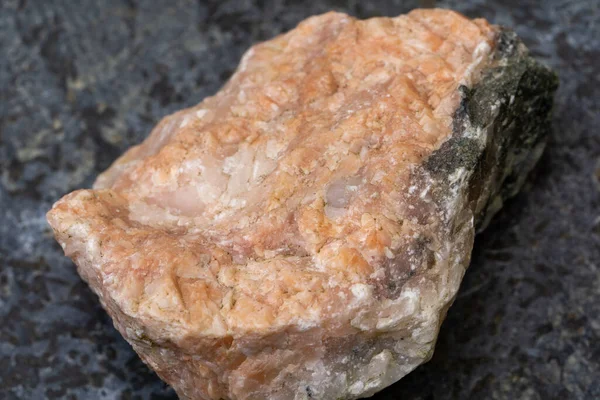Rose Quartz Mineral Stone Isolated — Stock Fotó