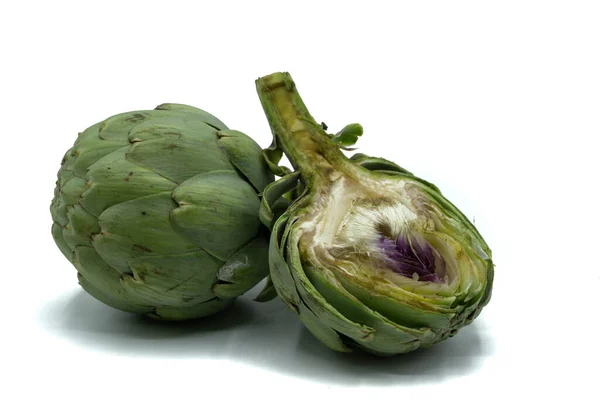 Artichoke Izolált Fehér Alapon — Stock Fotó