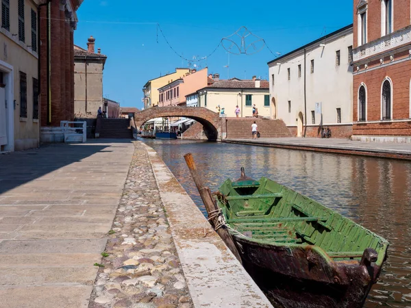 Old Town Comacchio Italy — Foto de Stock