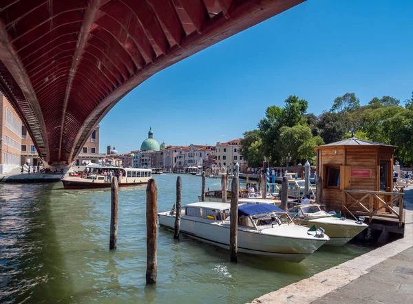 Vista Ciudad Portuaria Venecia — Foto de Stock