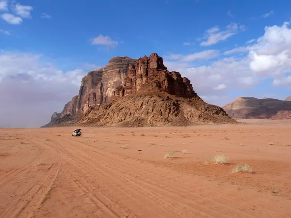 Wadi rum, Jordánsko Stock Snímky