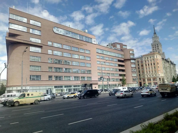 Ministero Dell Agricoltura Edificio Mosca Estate 2021 — Foto Stock