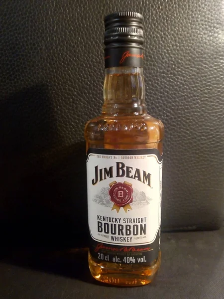 Jim Beam Bourbon Prodotto Kentucky — Foto Stock
