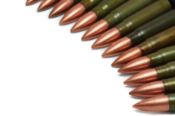 Bullets on the white background — Stock Photo, Image