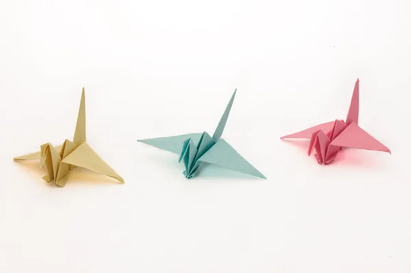 Origami animals and objects — Stock Photo, Image