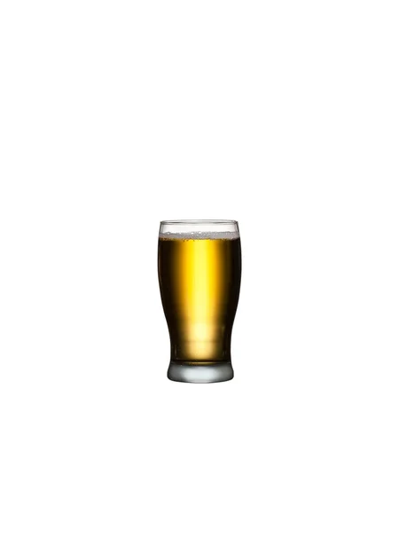 Glass of beer stout isolated — Stock Photo, Image