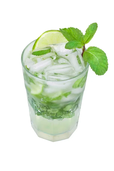 Mojito na białym tle — Zdjęcie stockowe