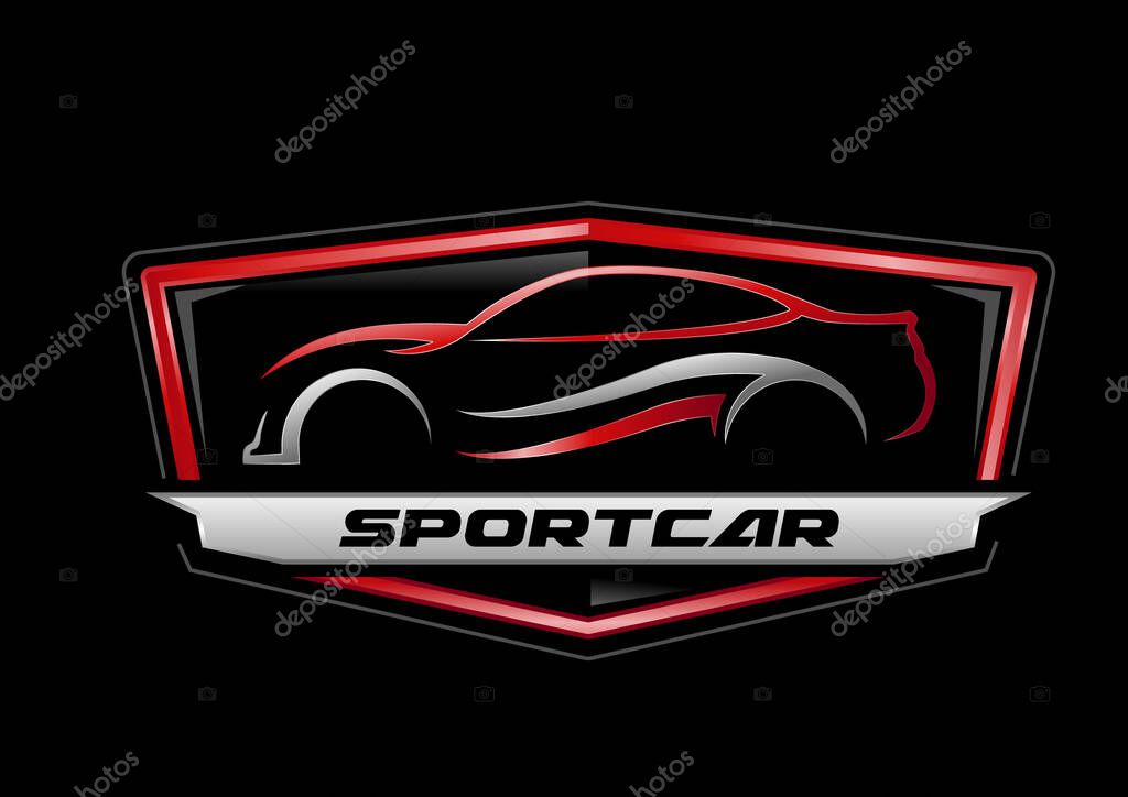 Automotive modern logo, Car service logo, Automotive repair