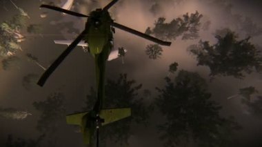 uçak kazasında kurtarma