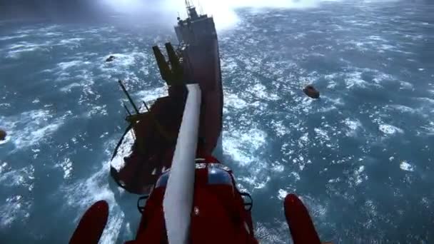 Naufrage d'un pétrolier 