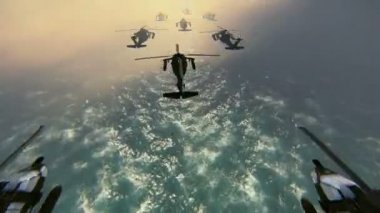 Helikopterler oluşumu