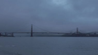 Sabah Golden Gate Köprüsü San Francisco Sisi