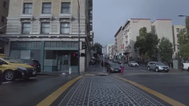 Tenderloin Tenderloin San Francisco California Walk Pov High Quality Footage — 비디오