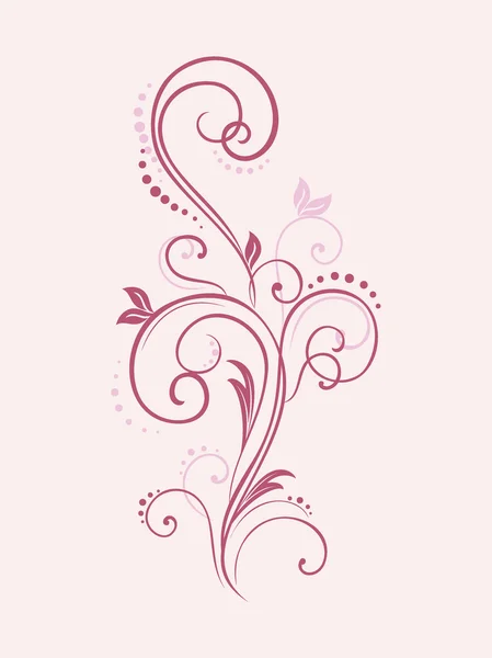 Floral ornament — Stock Vector