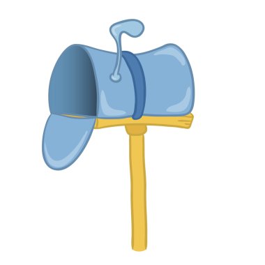 bir postbox vektör çizim