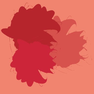 renkli boya uyarıları vektör arka plan