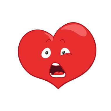 kalp karakter çizimi