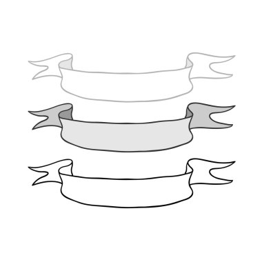 Vintage şerit afiş