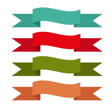 Vintage şerit afiş