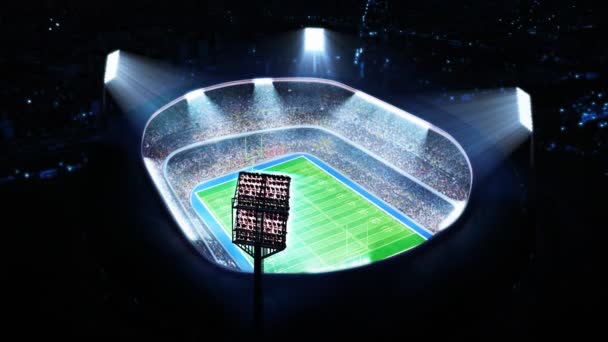 Stade de football américain — Video