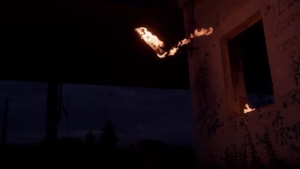 Skateboard en feu 