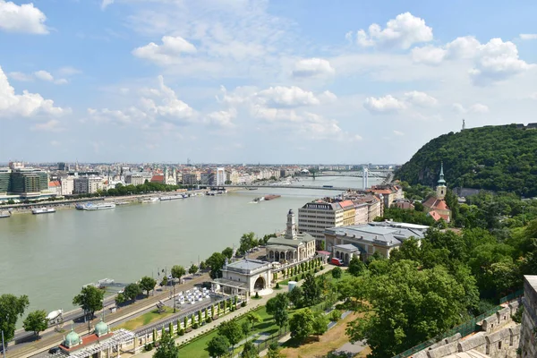 Uitzicht Boedapest Stad Hongarije — Stockfoto