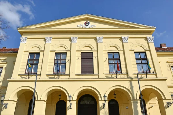 Edificio Del Ayuntamiento Debrecen Hungría — Foto de Stock