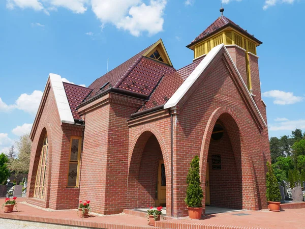 Kapelle Auf Dem Öffentlichen Friedhof — Stockfoto