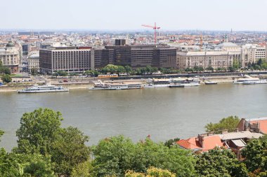 Macaristan 'ın Budapeşte şehri manzarası