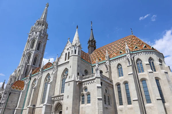 Chiesa Matthias Nella Città Budapest Ungheria — Foto Stock