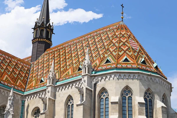 Chiesa Matthias Nella Città Budapest Ungheria — Foto Stock