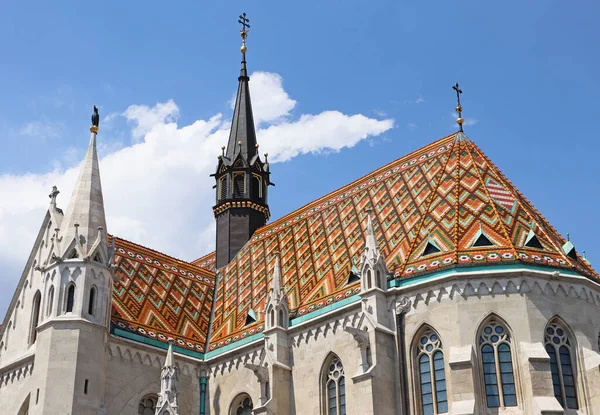 Chiesa Matthias Nella Città Budapest Ungheria — Foto Stock