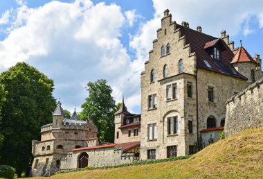 Building of the Burg Lichtenstein in Austria