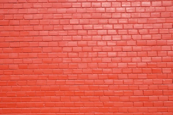 Dark Red Painted Brick Wall Background — Stock Photo, Image