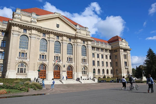 Debreceni Egyetem Város Magyarország — Stock Fotó