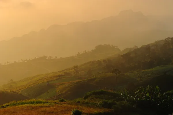 Sunrise from view point of Phutabberk — Stock Photo, Image