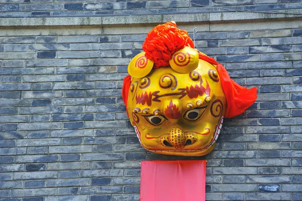 Chiński Smok maska — Zdjęcie stockowe