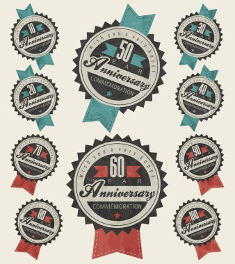 retro tarzı Web sitesi şablonu.