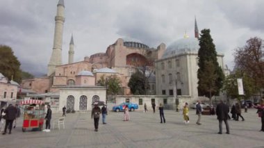 İstanbul Ayasofya Sultanahmet Meydanı 'nda. Türkiye İstanbul Eylül 2021