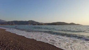 Fethiye Calis Plajı. Tatilde. Fethiye Türkiye Ağustos 2021
