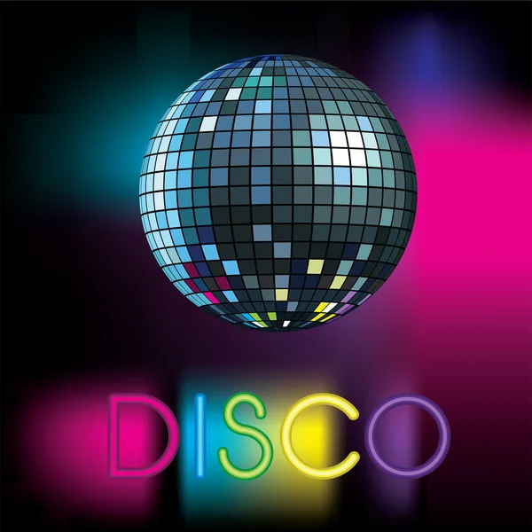 Disco ball — Stock Vector