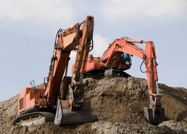 Excavadoras — Foto de Stock