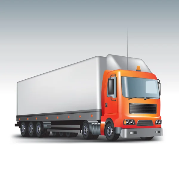 Cargo consegna camion — Vettoriale Stock