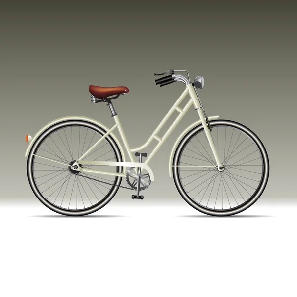 Bicicleta retro — Vetor de Stock