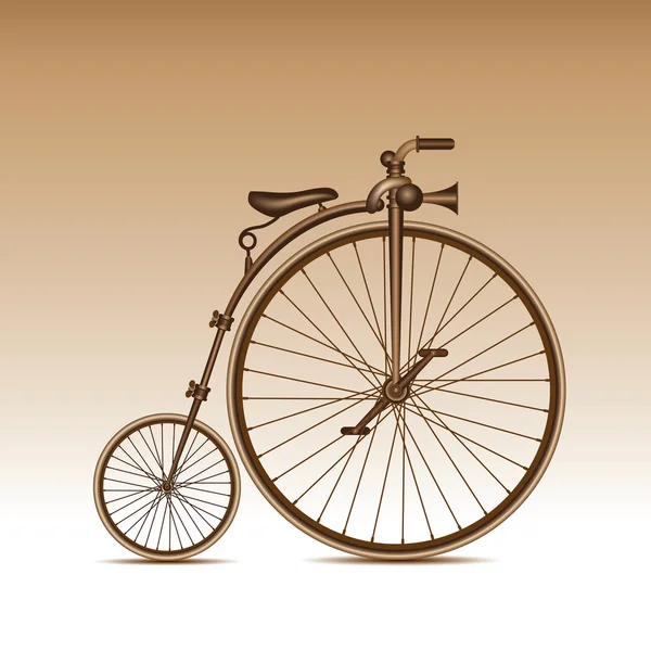 Bicicleta retro — Vector de stock