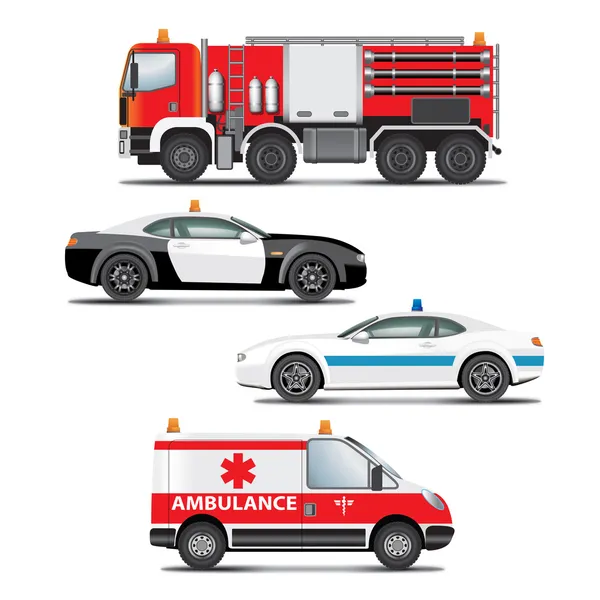 Transports d'urgence — Image vectorielle