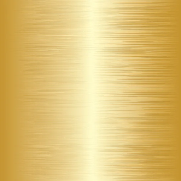 Textura de metal dorado — Vector de stock