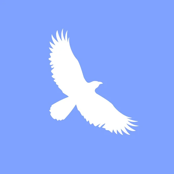 White eagle — Stock Vector