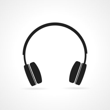 siyah kulaklık simgesi